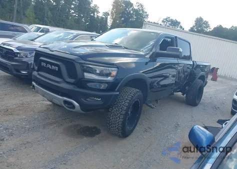 2019 Ram 1500 Rebel 4X4 5'7 Box из США, поврежденный, VIN 1C6SRFLT9KN603873